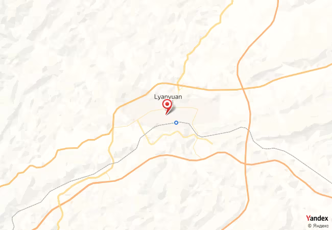 Qibla Map for Lianyuan