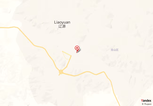 Qibla Map for Liaoyuan