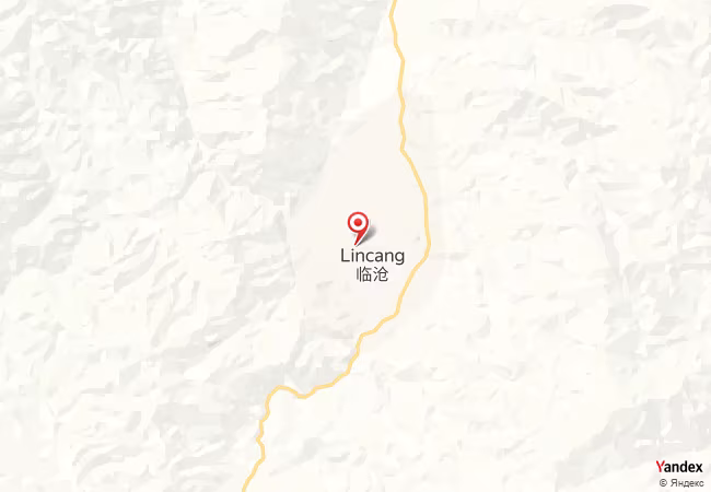 Qibla Map for Lincang