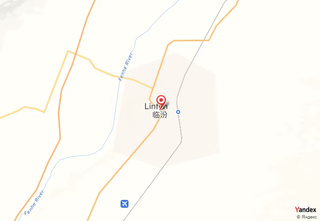 Qibla Map for Linfen