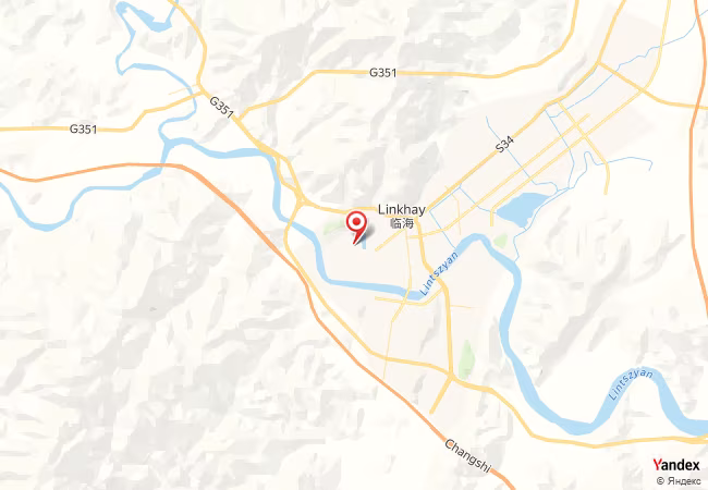 Qibla Map for Linhai