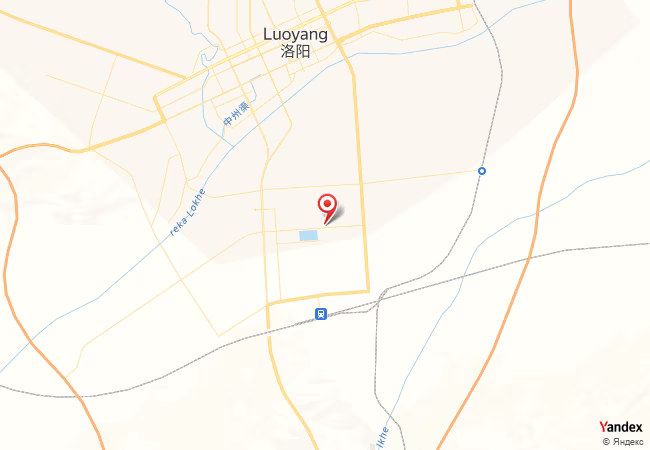 Qibla Map for Luoyang