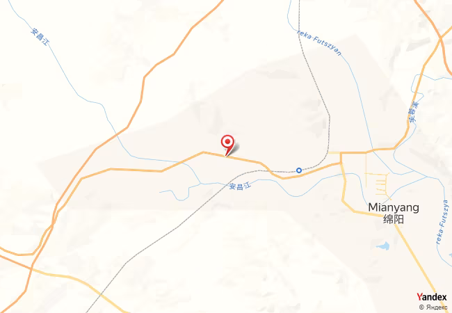 Qibla Map for Mianyang