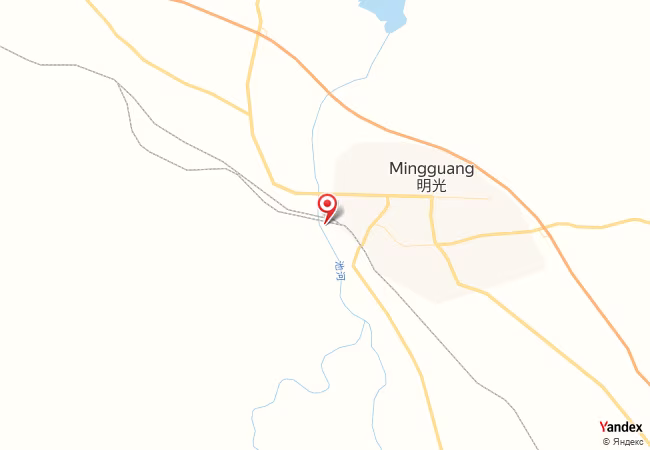 Qibla Map for Mingguang