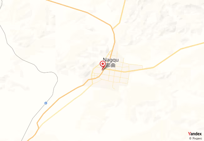 Qibla Map for Nagqu