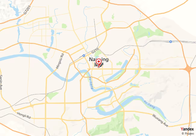 Qibla Map for Nanning