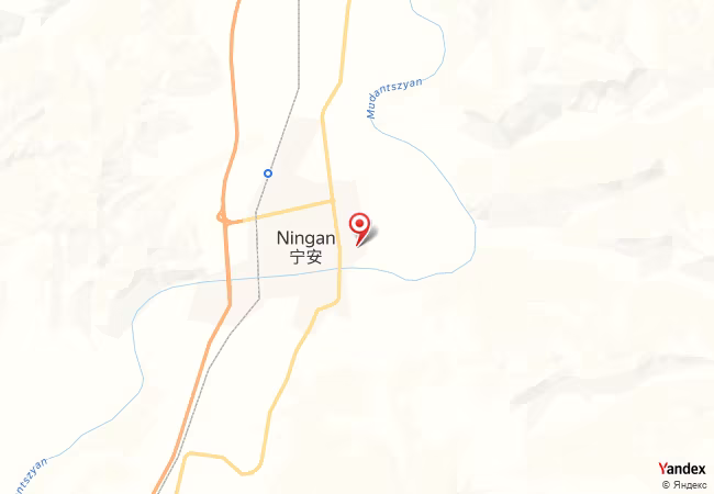Qibla Map for Ning'an