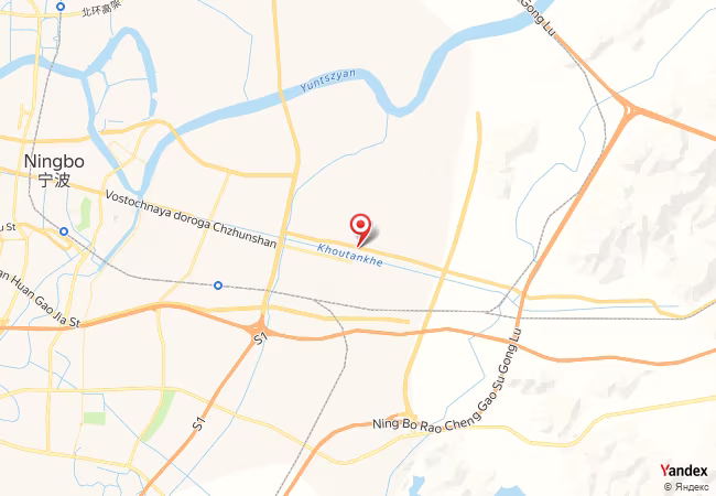 Qibla Map for Ningbo