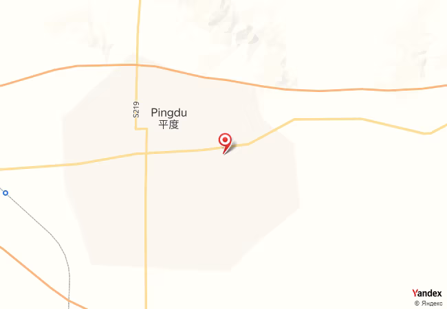 Qibla Map for Pingdu