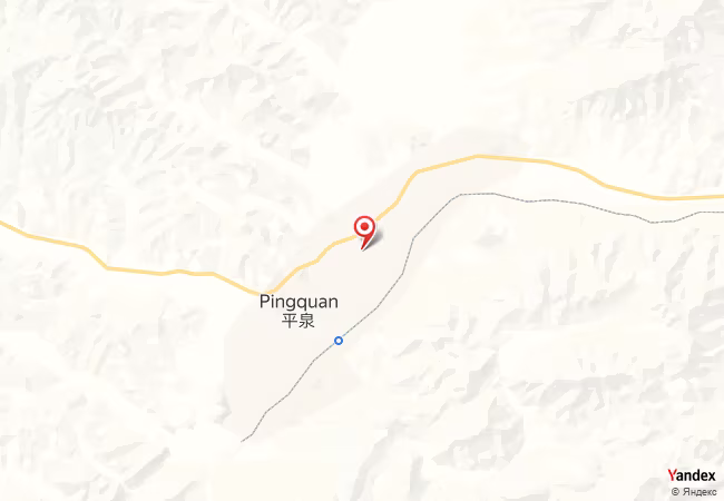 Qibla Map for Pingquan