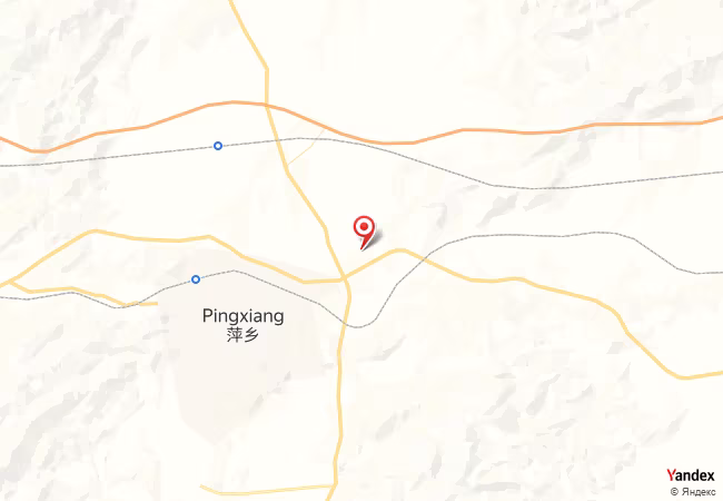 Qibla Map for Pingxiang