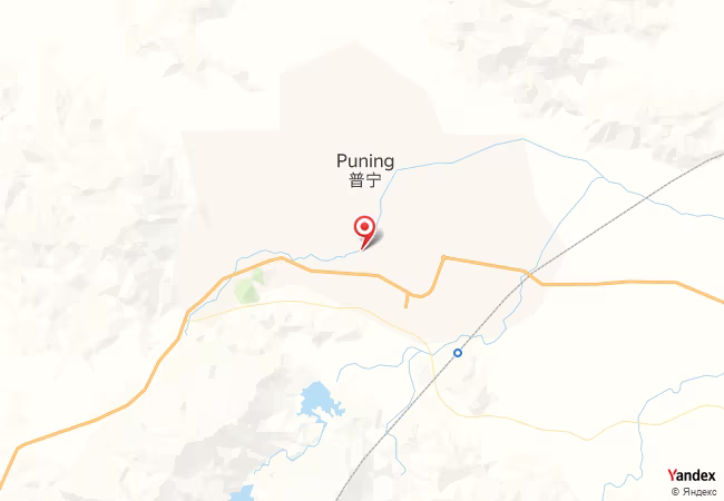 Qibla Map for Puning