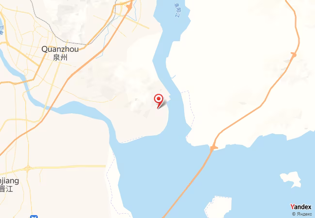 Qibla Map for Quanzhou