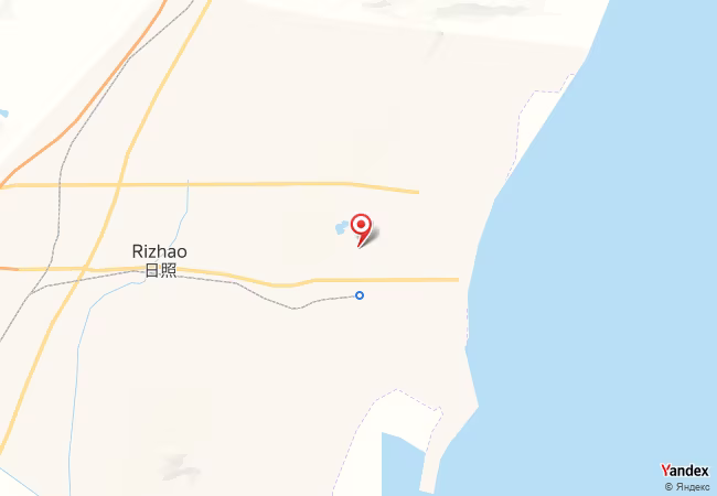 Qibla Map for Rizhao