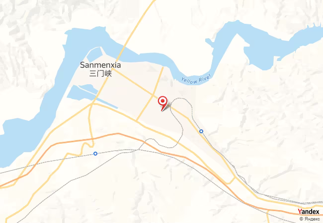 Qibla Map for Sanmenxia