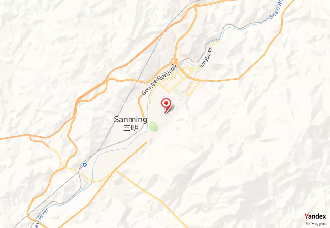 Qibla Map for Sanming