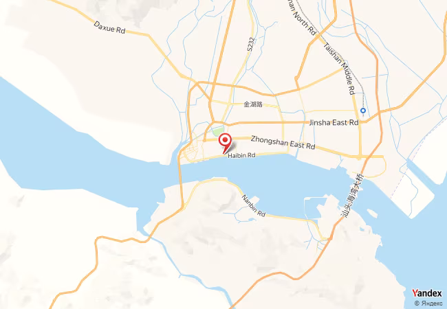 Qibla Map for Shantou