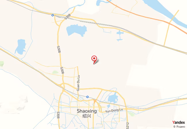 Qibla Map for Shaoxing