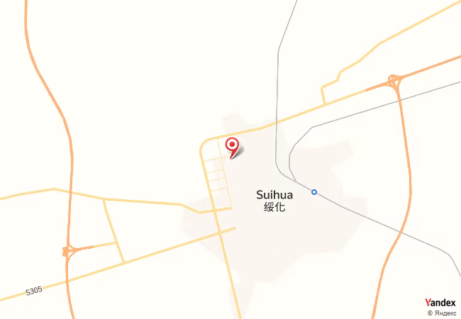 Qibla Map for Suihua