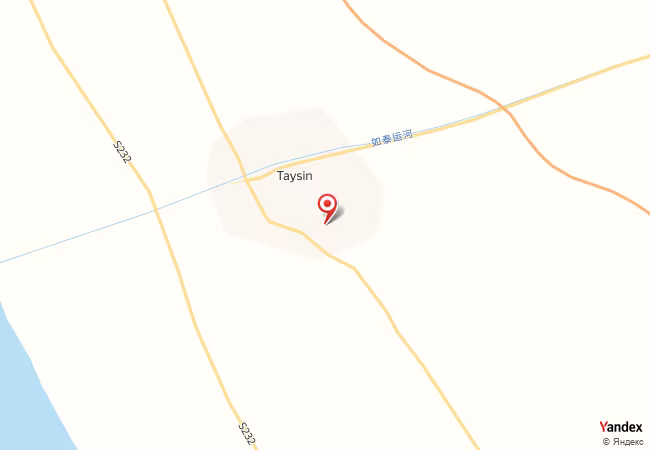 Qibla Map for Taixing