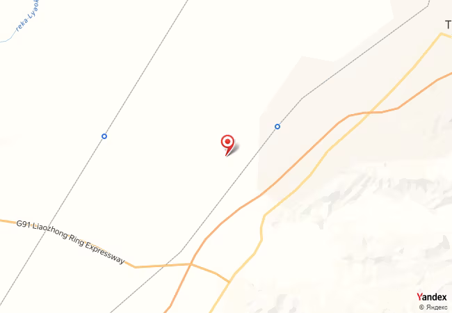 Qibla Map for Tieling