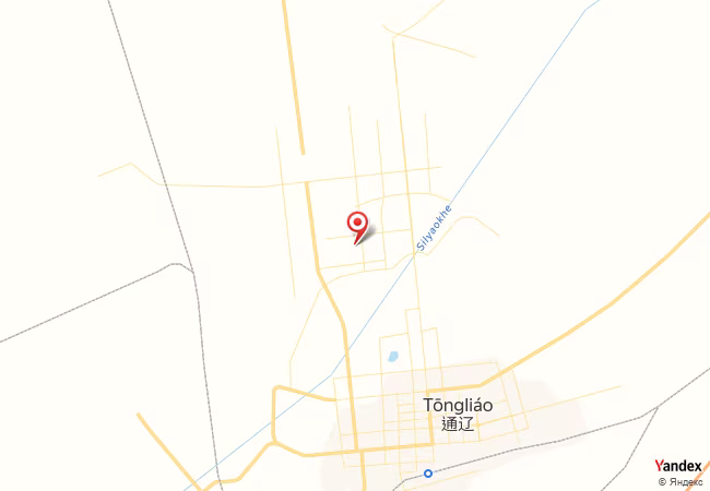 Qibla Map for Tongliao