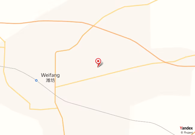 Qibla Map for Weifang