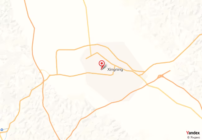 Qibla Map for Xingcheng