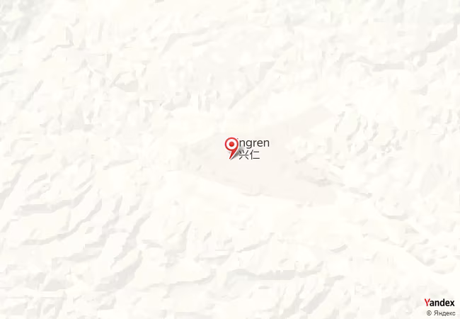 Qibla Map for Xingren