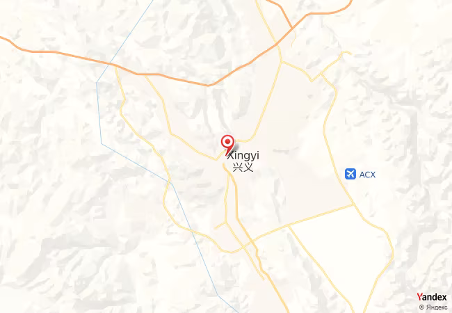 Qibla Map for Xingyi