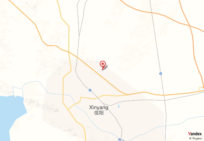 Qibla Map for Xinyang