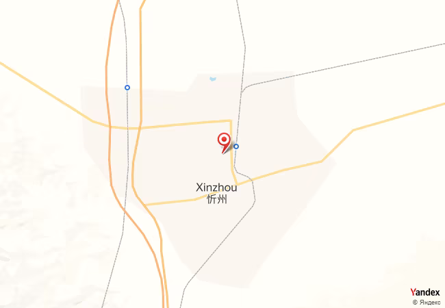 Qibla Map for Xinzhou