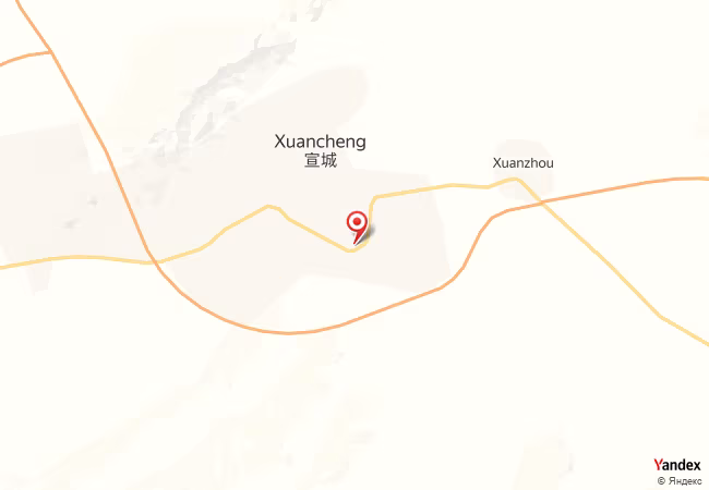 Qibla Map for Xuanzhou