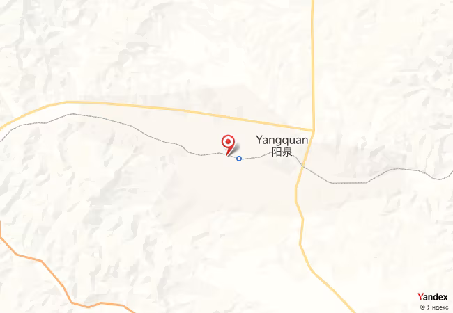 Qibla Map for Yangquan