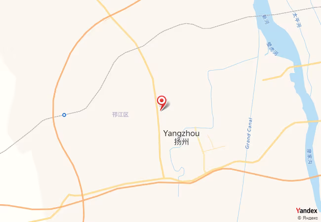 Qibla Map for Yangzhou