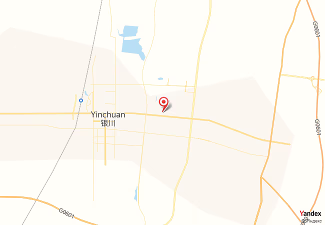 Qibla Map for Yinchuan
