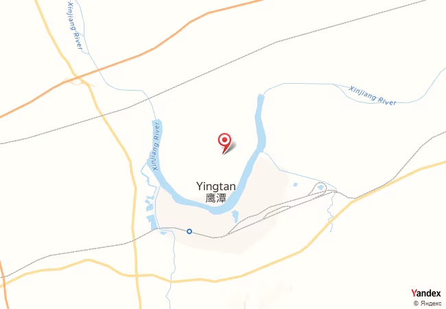Qibla Map for Yingtan