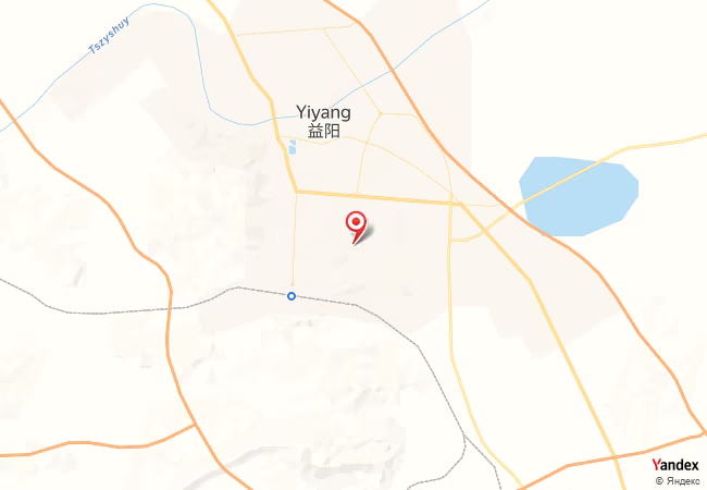 Qibla Map for Yiyang
