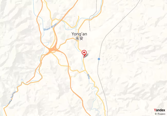 Qibla Map for Yong'an