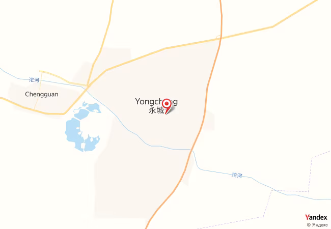 Qibla Map for Yongcheng