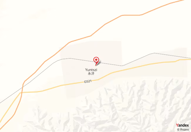 Qibla Map for Yongji