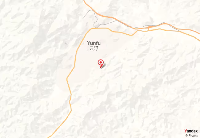 Qibla Map for Yunfu
