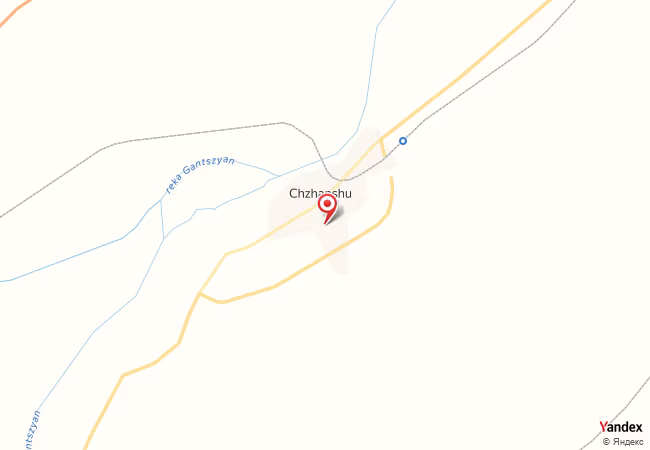 Qibla Map for Zhangshu