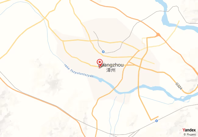 Qibla Map for Zhangzhou