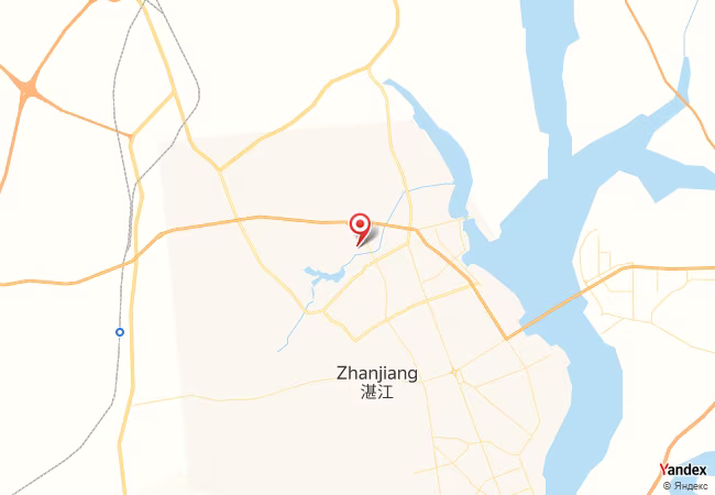 Qibla Map for Zhanjiang