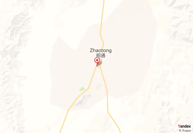 Qibla Map for Zhaotong