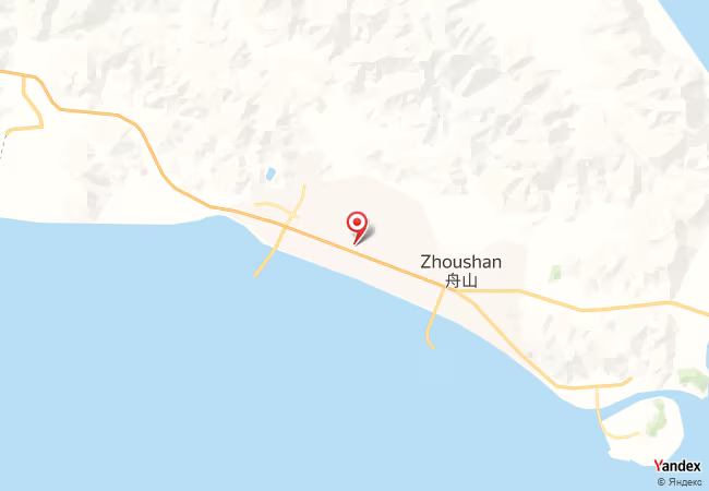 Qibla Map for Zhoushan