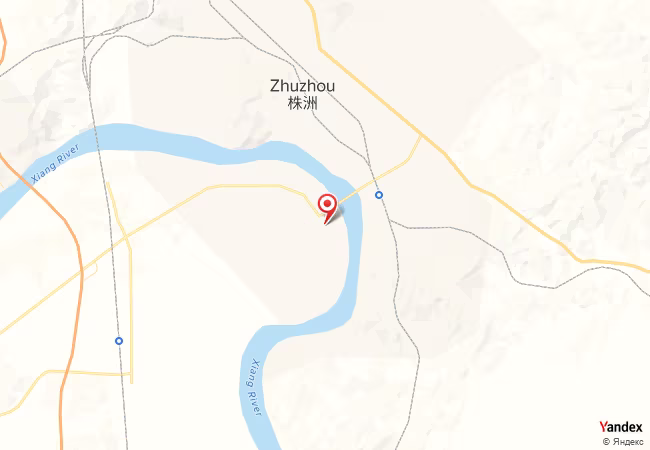Qibla Map for Zhuzhou