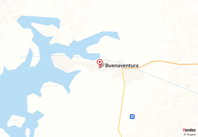 Qibla Map for Buenaventura