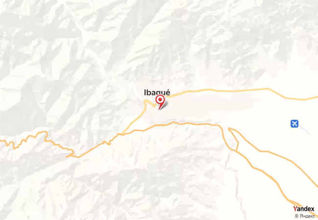 Qibla Map for Ibague